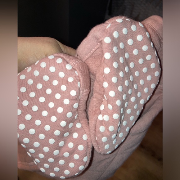 Hanna Andersson Pink Quilted Footie - Picture 7 of 7